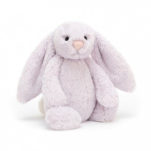 MEDIUM Jellycat Bashful Lavender Bunny 31 CM X 12 CM, Jellycat USA | NC0491273