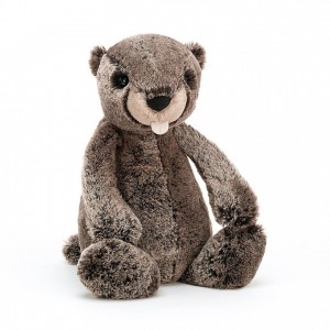 MEDIUM Jellycat Bashful Marmot 31 CM X 12 CM, Jellycat USA | PJ5489230