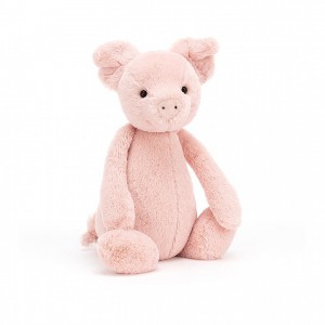 MEDIUM Jellycat Bashful Piglet 31 CM X 12 CM, Jellycat USA | HU3189560