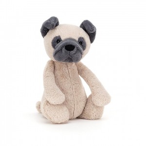 MEDIUM Jellycat Bashful Pug 31 CM X 12 CM, Jellycat USA | FU6173902