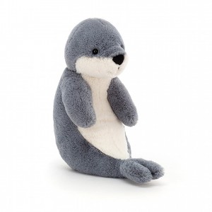 MEDIUM Jellycat Bashful Seal 22 CM X 10 CM, Jellycat USA | WG7952681