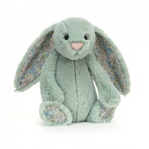 MEDIUM Jellycat Blossom Sage Bunny 31 CM X 12 CM, Jellycat USA | XS2437190