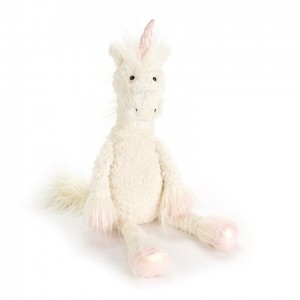 MEDIUM Jellycat Dainty Unicorn 47 CM X 13 CM, Jellycat USA | WC7942653