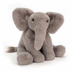 MEDIUM Jellycat Emile Elephant 26 CM X 22 CM, Jellycat USA | VF3584291