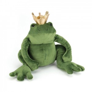 MEDIUM Jellycat Frederick the Frog Prince 24 CM X 12 CM, Jellycat USA | QS0135649