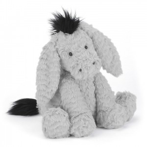 MEDIUM Jellycat Fuddlewuddle Donkey 23 CM X 13 CM, Jellycat USA | KT9580463