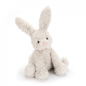 MEDIUM Jellycat Fuddlewuddle Grey Bunny 23 CM X 20 CM, Jellycat USA | TO7320416