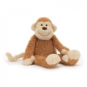 MEDIUM Jellycat Junglie Monkey 45 CM X 17 CM, Jellycat USA | VK7264018