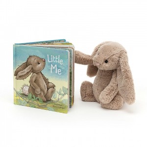 MEDIUM Jellycat Little Me Book and Bashful Beige Bunny, Jellycat USA | WG9354210