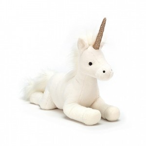 MEDIUM Jellycat Luna Unicorn 12 CM X 31 CM, Jellycat USA | NV6079823