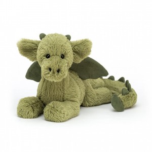 MEDIUM Jellycat Monty Dragon 9 CM X 28 CM, Jellycat USA | YI2107359