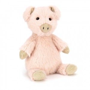 MEDIUM Jellycat Nibbles Piglet 21 CM, Jellycat USA | CE3209518