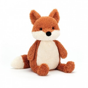 MEDIUM Jellycat Peanut Fox 23 CM X 13 CM, Jellycat USA | TW1459326