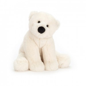 MEDIUM Jellycat Perry Polar Bear 26 CM X 15 CM, Jellycat USA | TJ3501274