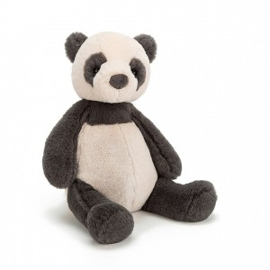 MEDIUM Jellycat Puffles Panda 32 CM X 26 CM, Jellycat USA | DH9821740