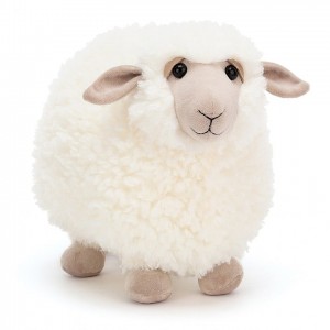 MEDIUM Jellycat Rolbie Cream Sheep 28 CM X 19 CM, Jellycat USA | NW8164720