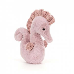 MEDIUM Jellycat Sienna Seahorse 28 CM X 10 CM, Jellycat USA | DF4273951