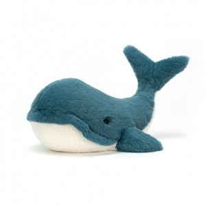 MEDIUM Jellycat Wally Whale 15 CM X 35 CM, Jellycat USA | TK4637958