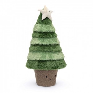 SMALL Jellycat Amuseable Nordic Spruce Christmas Tree 27 CM X 12 CM, Jellycat USA | BX9578213