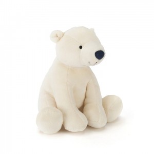 SMALL Jellycat Arctic Polar Bear Rattle 14 CM, Jellycat USA | AR8702143