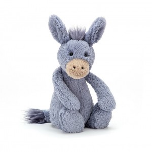 SMALL Jellycat Bashful Donkey 18 CM X 9 CM, Jellycat USA | LB8235107