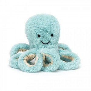 SMALL Jellycat Bobbie Octopus 14 CM X 7 CM, Jellycat USA | MN6570918