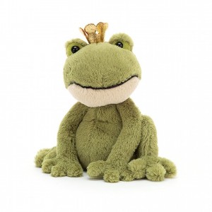 SMALL Jellycat Felipe Frog Prince 15 CM X 7 CM, Jellycat USA | OZ6590841