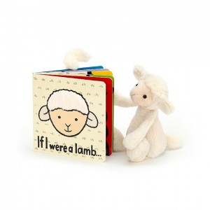 SMALL Jellycat If I Were A Lamb Book and Bashful Lamb, Jellycat USA | RQ9014673