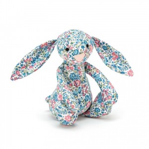 TINY Jellycat Blossom Beige Bunny 13 CM, Jellycat USA | MG1526490