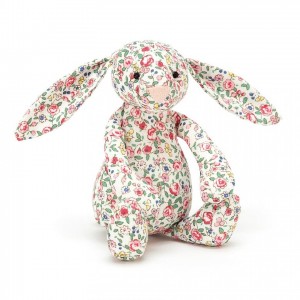 TINY Jellycat Blossom Silver Bunny 13 CM, Jellycat USA | RT5314906