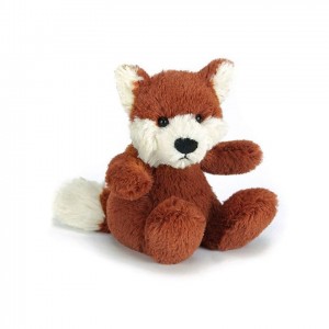 TINY Jellycat Poppet Fox 10 CM X 6 CM, Jellycat USA | CI6794813