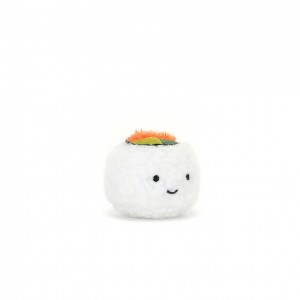 TINY Jellycat Sassy Sushi Uramaki 5 CM X 7 CM, Jellycat USA | ZV9834175