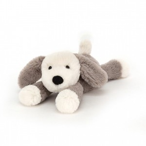 TINY Jellycat Smudge Puppy 19 CM X 6 CM, Jellycat USA | DP3812564