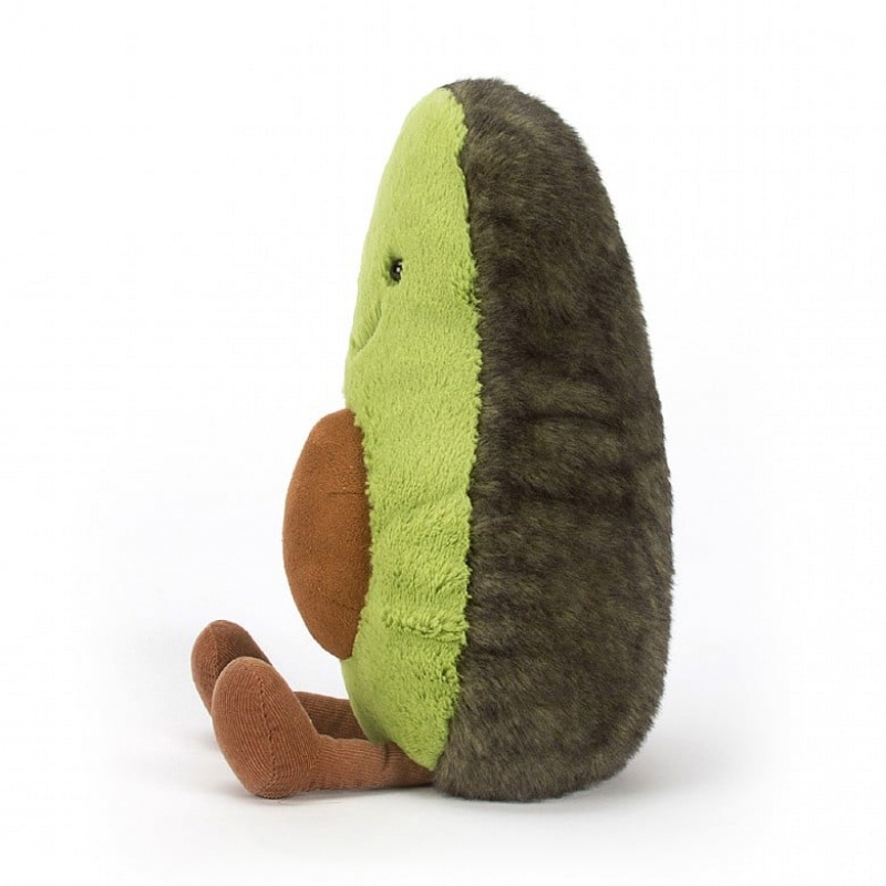 HUGE Jellycat Amuseable Avocado 52 CM X 18 CM, Jellycat USA | SX4076981