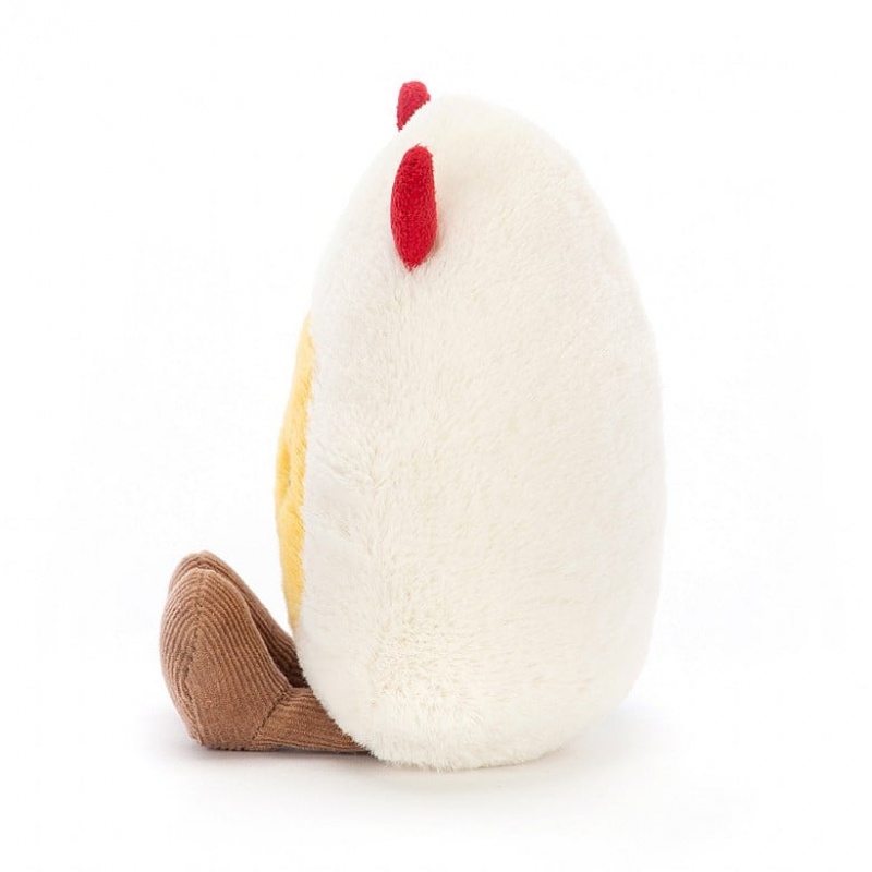 HUGE Jellycat Amuseable Devilled Egg 28 CM X 18 CM, Jellycat USA | GP7301845