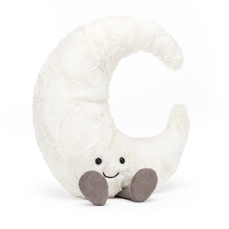 HUGE Jellycat Amuseable Moon 39 CM X 32 CM, Jellycat USA | EN2368109