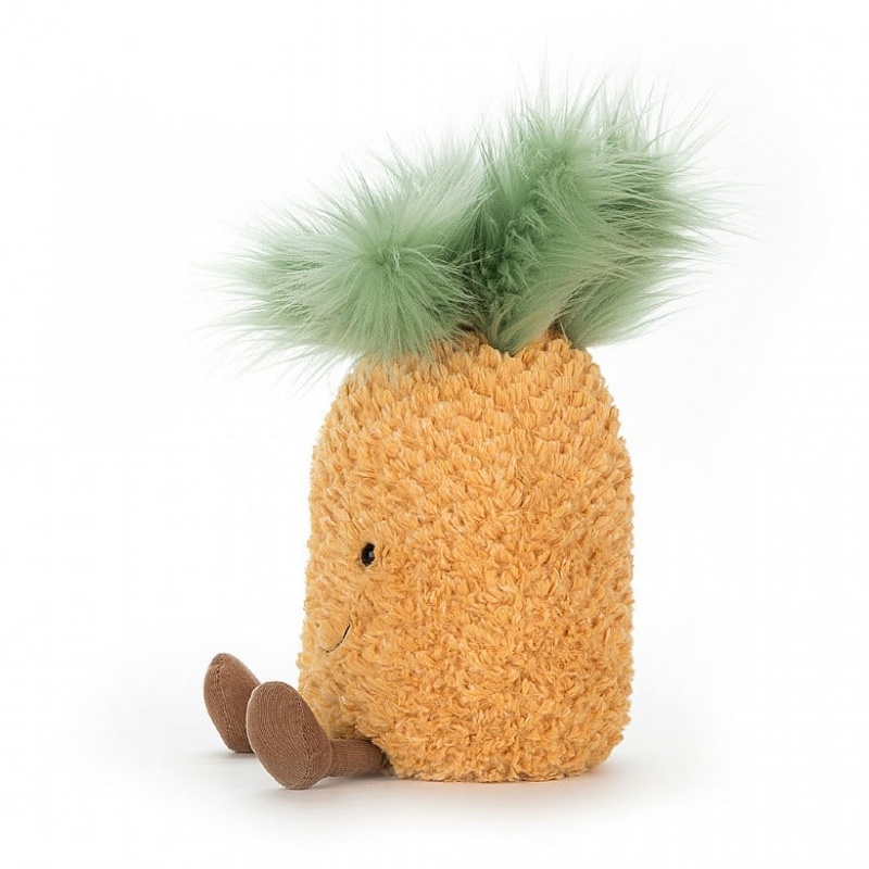 HUGE Jellycat Amuseable Pineapple 47 CM X 17 CM, Jellycat USA | ZL3504897