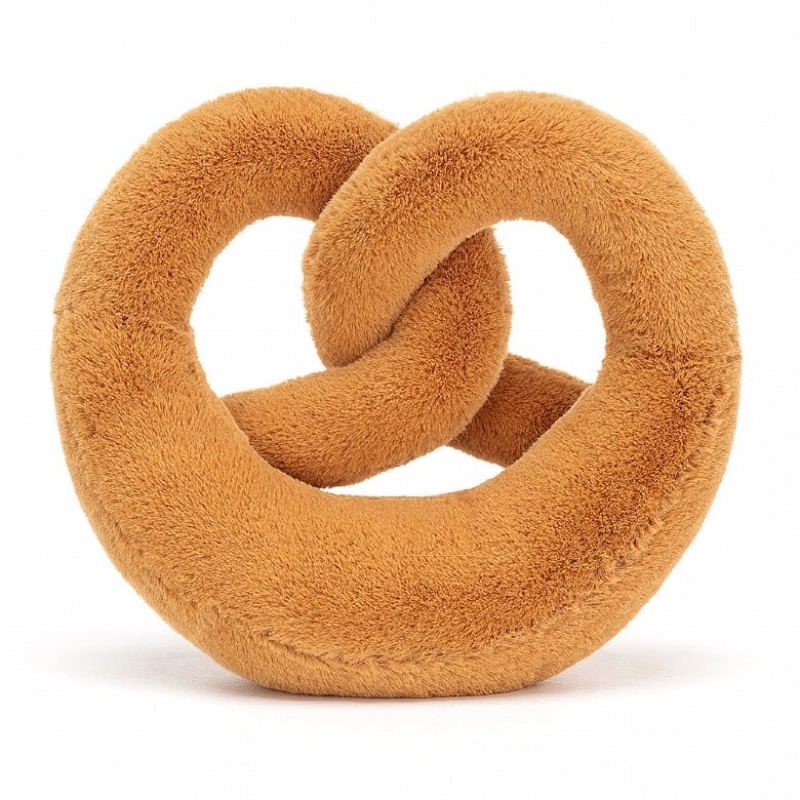 HUGE Jellycat Amuseable Pretzel 30 CM X 28 CM, Jellycat USA | ZS7341620