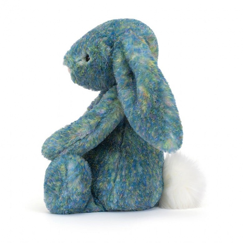 HUGE Jellycat Bashful Luxe Bunny Azure 51 CM X 21 CM, Jellycat USA | XN0346927