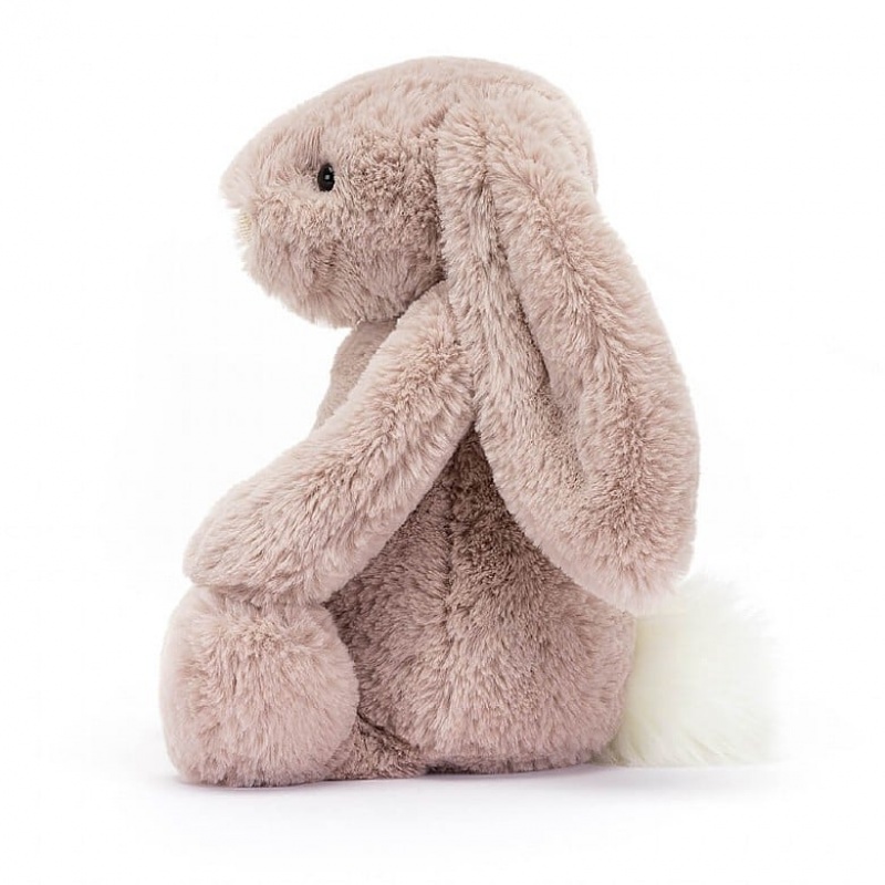 HUGE Jellycat Bashful Luxe Bunny Rosa 51 CM X 21 CM, Jellycat USA | NL2891567