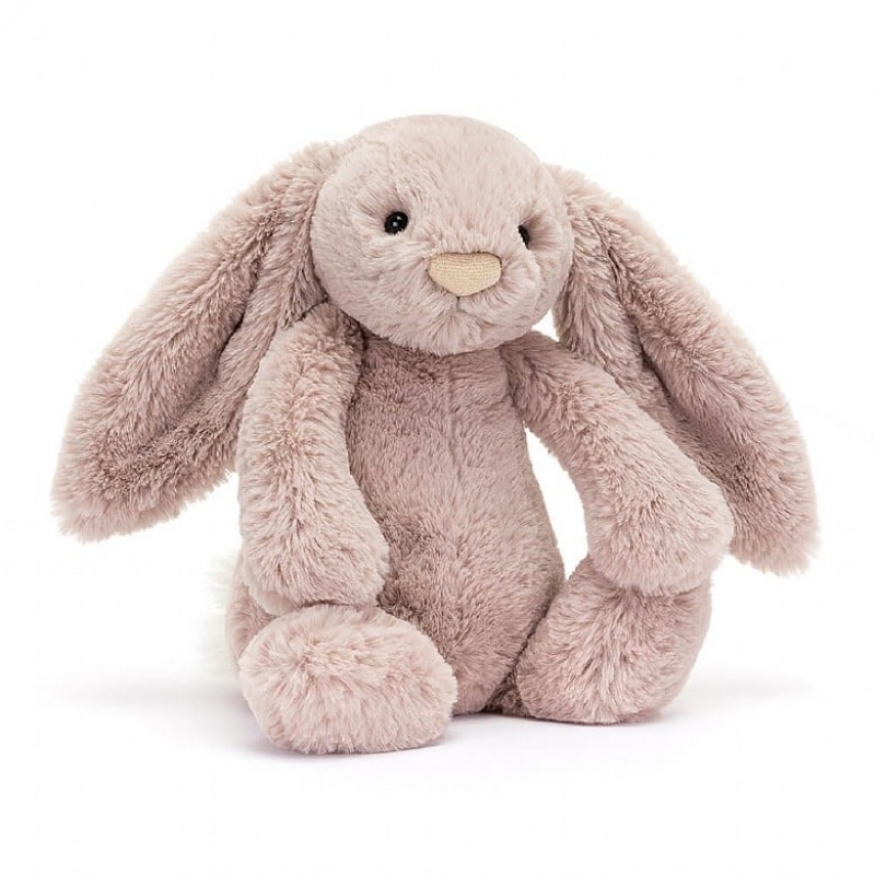 HUGE Jellycat Bashful Luxe Bunny Rosa 51 CM X 21 CM, Jellycat USA | NL2891567