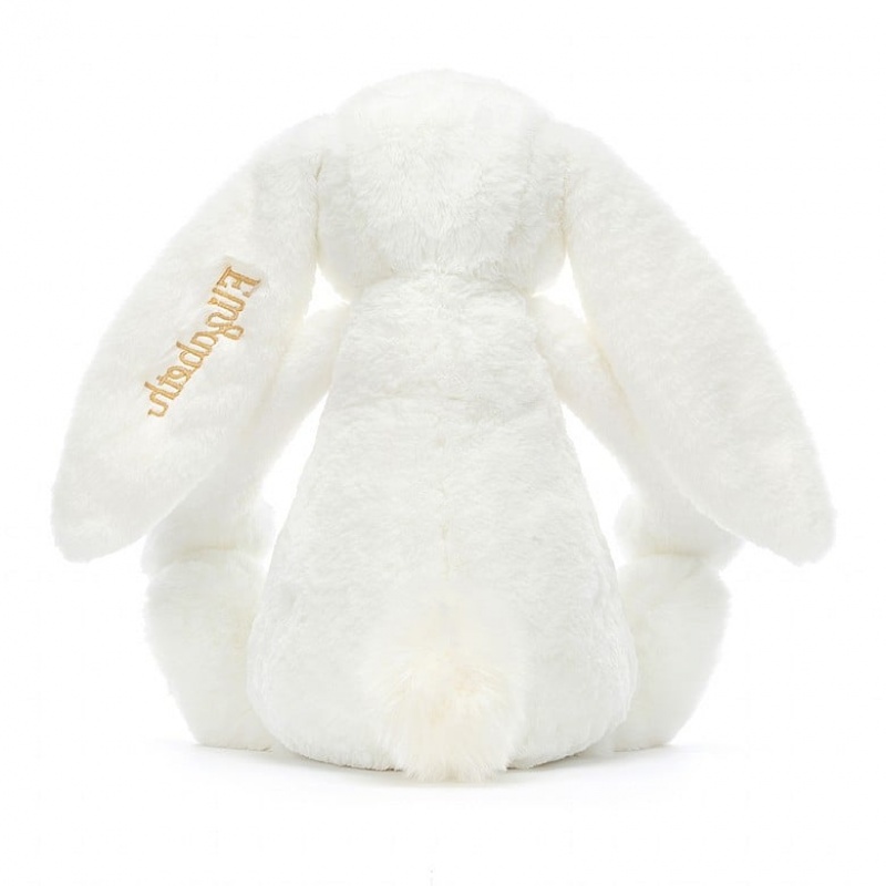 HUGE Jellycat Personalised Bashful Luxe Bunny Luna 51 CM X 21 CM, Jellycat USA | FS9182405