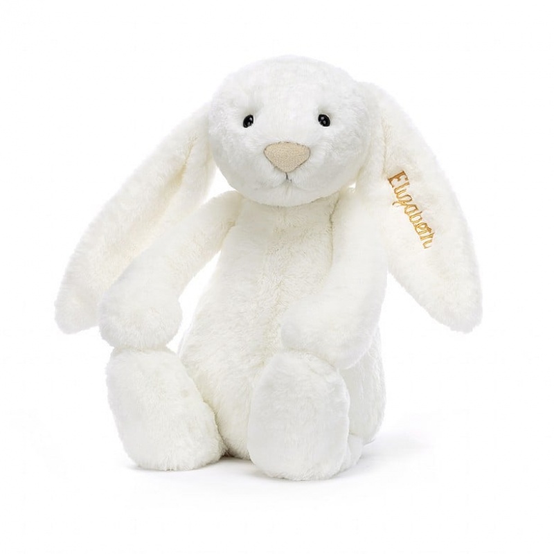 HUGE Jellycat Personalised Bashful Luxe Bunny Luna 51 CM X 21 CM, Jellycat USA | FS9182405