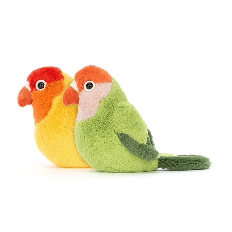 Jellycat A Pair of Lovely Lovebirds 12 CM X 5 CM, Jellycat USA | XE3215746