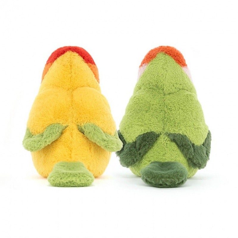 Jellycat A Pair of Lovely Lovebirds 12 CM X 5 CM, Jellycat USA | XE3215746