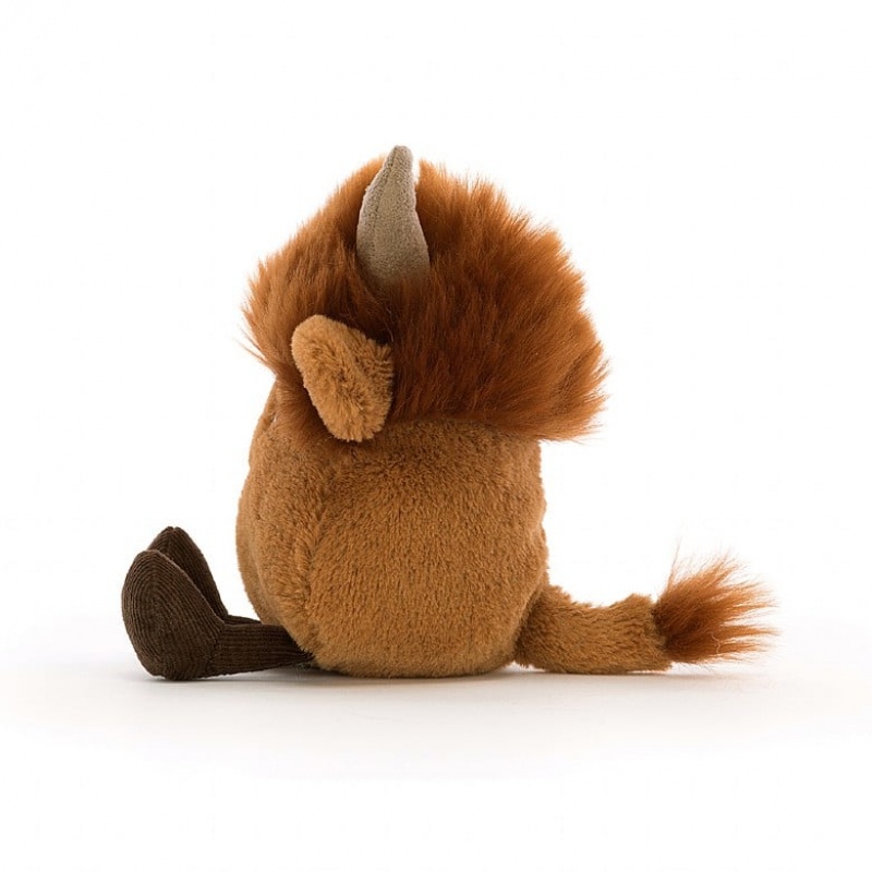 Jellycat Amuseabean Highland Cow 10 CM X 9 CM, Jellycat USA | KC0179438