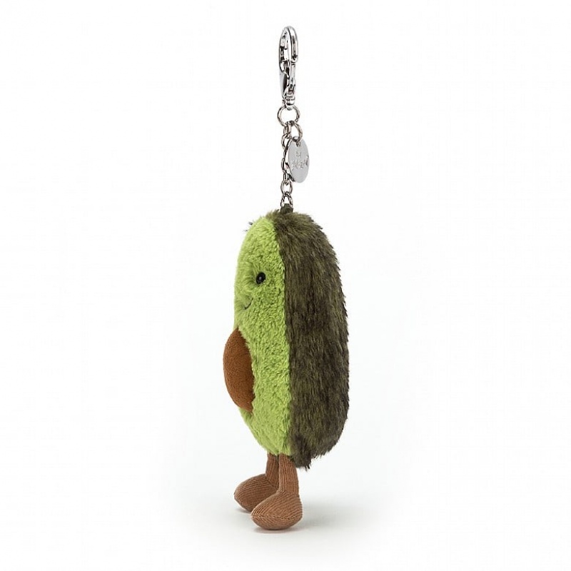 Jellycat Amuseable Avocado Bag Charm 16 CM X 8 CM, Jellycat USA | TC6351820