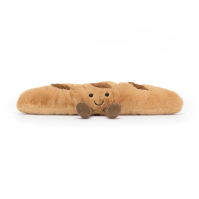 Jellycat Amuseable Baguette 9 CM X 34 CM, Jellycat USA | FQ3289564