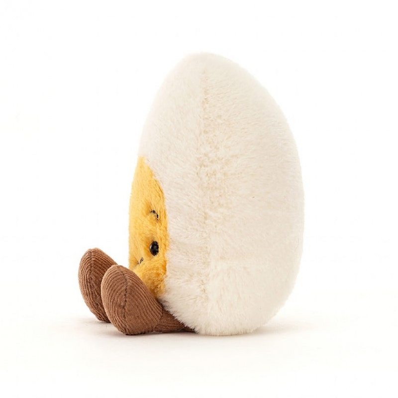 Jellycat Amuseable Boiled Egg Confused 14 CM X 8 CM, Jellycat USA | OS3452810