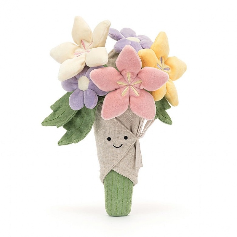 Jellycat Amuseable Bouquet of Flowers 31 CM X 23 CM, Jellycat USA | YL0839576